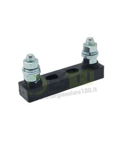 Base per Fusibile a Lamella 425A 80V 60mm con Dadi