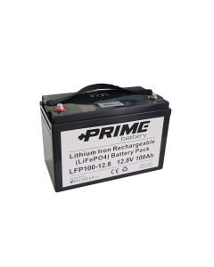 Batteria al litio di accumulo per impianto solare LifePO4 100Ah 12V 1,3Kwh 
