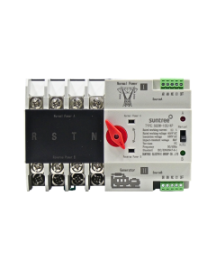 Commutatore Automatico ATS Suntree 63A 400V Trifase 4 Poli per impianti ON-GRID