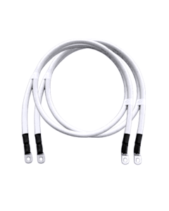 Coppia di Cavo di Connessione Collegamento Batterie Inverter Solare 1,5mt 25mmq foro 8