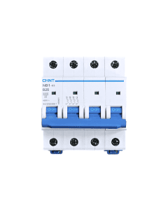 Interruttore Magnetotermico Chint NB1-63 4 Poli 25A 6kA Trifase