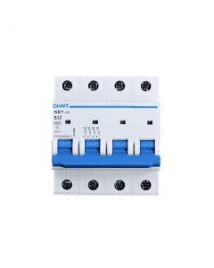 Interruttore Magnetotermico Chint NB1-63 4 Poli 40A 6kA Trifase
