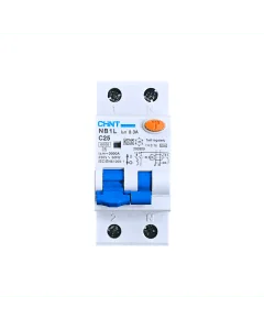 Interruttore Magnetotermico Differenziale Chint NB1L-2 25A 300mA 6kA Monofase