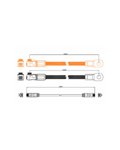 Kit Collegamento Batteria Pylontech a Inverter con Cavi Potenza e Comunicazione