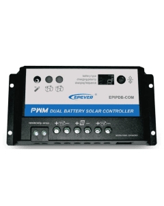 Regolatore di Carica Solare REGDUO 10A/20A per Doppia Batteria 12V/24V