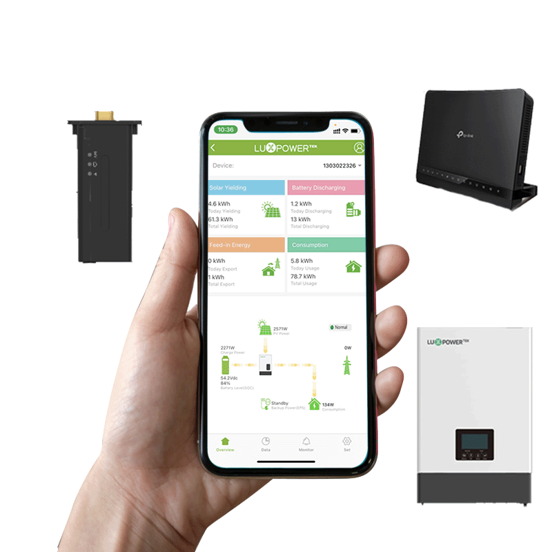 Come scaricare e configurare l'applicazione LuxPowerTEK con la rete WI-FI domestica